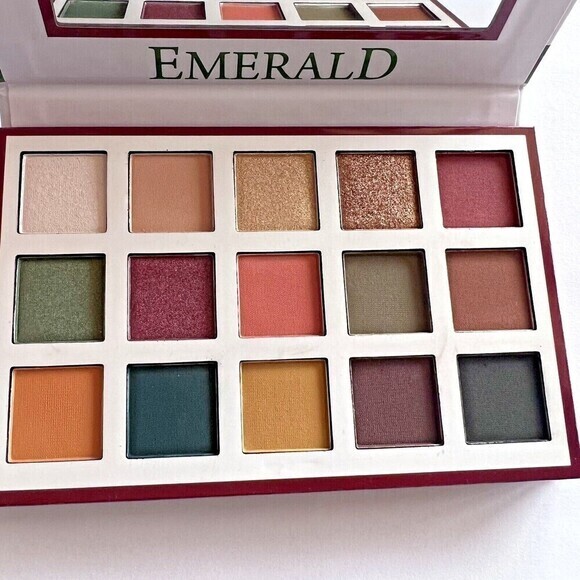 Beauty Creations Emerald Eyeshadow Palette Makeup Palette Eye Shadow Palette - Picture 5 of 7